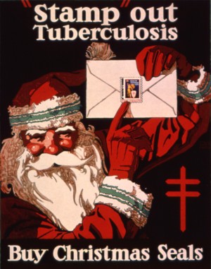 Stamp Out Tuberculosis - Buy Christmas Seals 1924